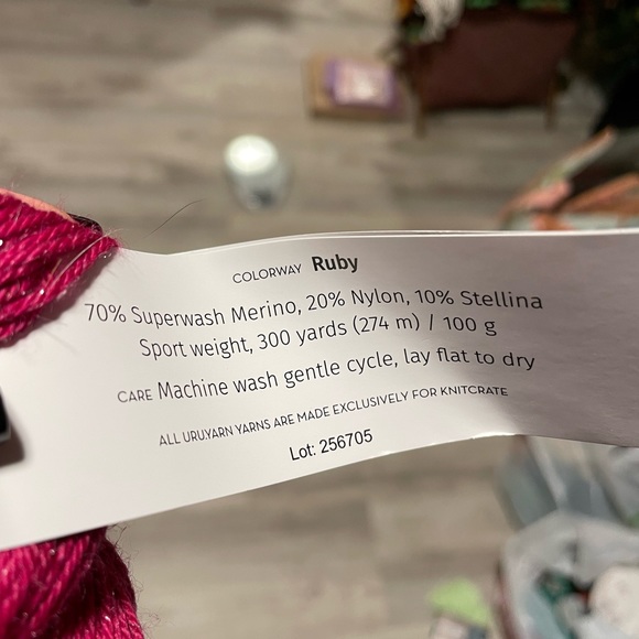 Uru Yarn Sugared Sport by KnitCrate - Picture 5 of 5